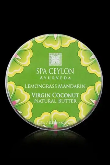 Lemongrass Mandarin Virgin Coconut Natural Butter 25g
