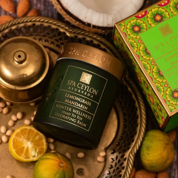 Lemongrass mandarin winter wellness head to toe hydrating balm 200g