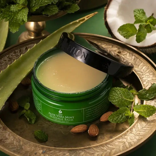 Aloe vera mint massage balm 200g