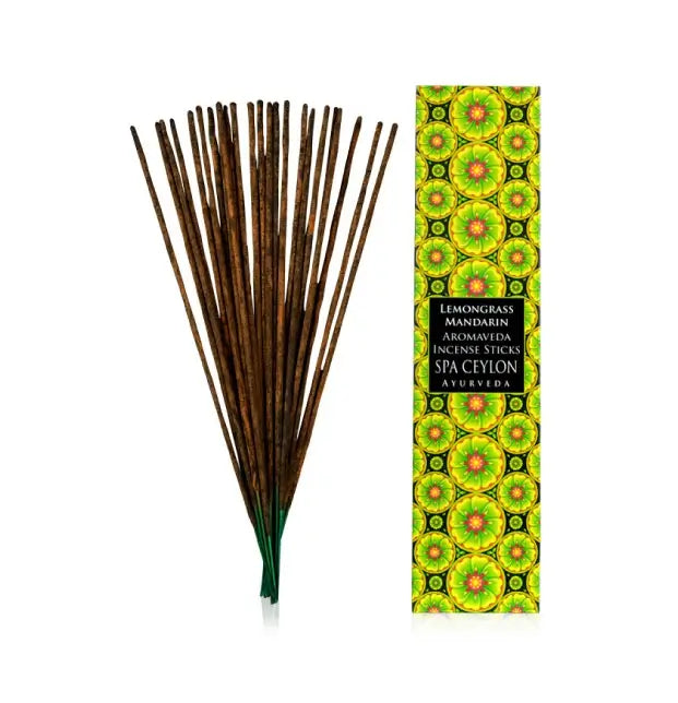 Lemon Grass & Mandarin Aromaveda Incense Sticks