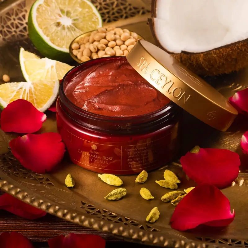 Cardamom Rose Body Scrub 225g