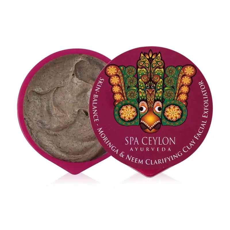 Skin Balance Moringa & Neem Clarifying Clay Facial Exfoliator 10g