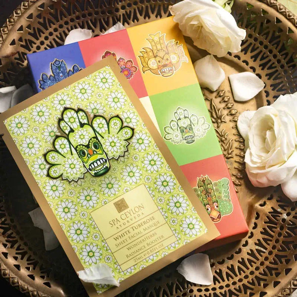 White tuberose sheet facial masque 25ml