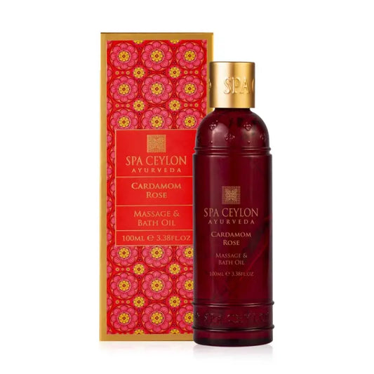 Cardamom Rose Massage & Bath Oil 100ml