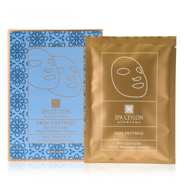 Skin de-stress bio cellulose facial treatment masque 2*30ml