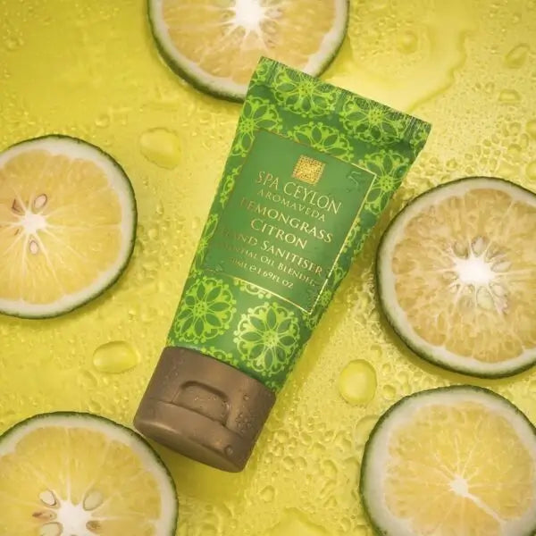 Lemongrass citron aromaveda hand sanitiser 50ml
