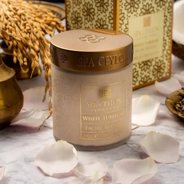 White tuberose facial masque 200g