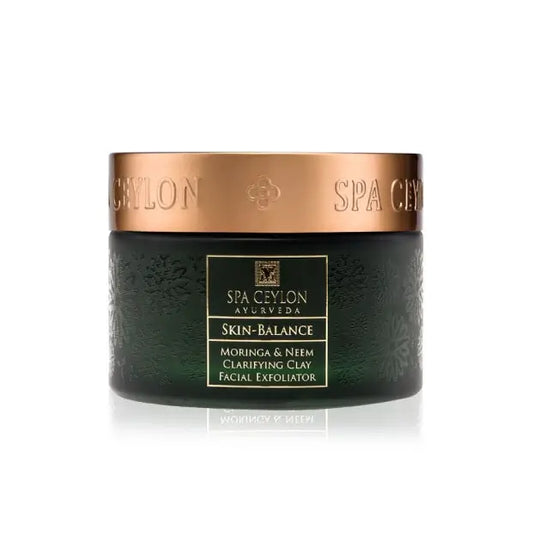 Skin-balance moringa & neem clarifying clay facail exfoliator 100g