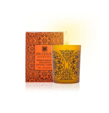 Neroli Jasmine Aromaveda Natural Candle 50g