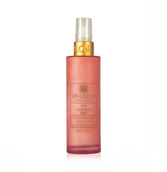 Aloe cardamom rose summer wellness head to toe hydrating gel 100ml