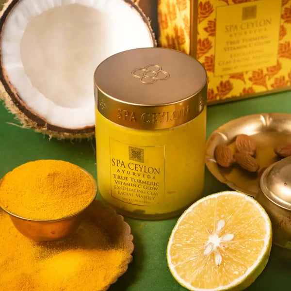 True Turmeric Vitamin C Glow Exfoliating Clay Facial Masque 100g