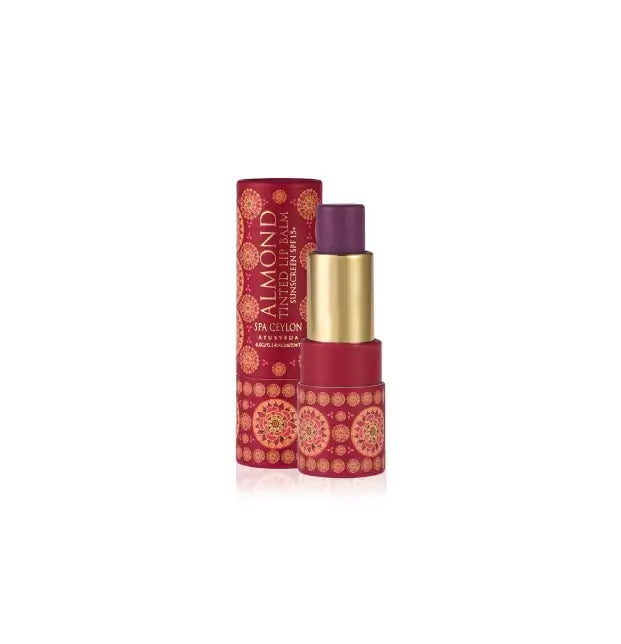 Almond Tinted Lip Balm Damson 4g