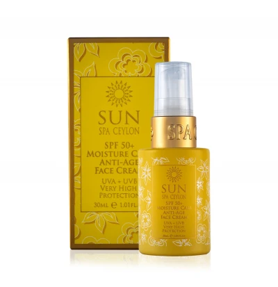 Sun moisture care anti age- face cream (spf 50+)