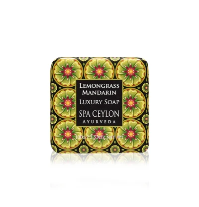 Lemongrass Mandarin Luxury Soap - 100 Gr